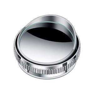 Upgraded Car Blind Spot Rear View Mirror Big Size Wide Angle Adjustable Round Mirror Suction Cup Rotating Convex Mirror