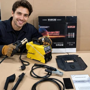 Unique Design Three Knobs Three Knobs Maquina De Soldar 220v STICK MINI-300 ARC WELDER MMA INVERTER WELDING MACHINE