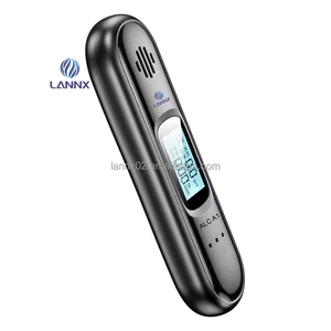 LANNX ALC A1 High Quality Digital Alcohol Meter Tester Portable Breath Alcohol Tester Monitor LCD Display Alcohol Breathalyzer