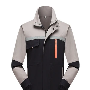 OEM Safety Breathable Cotton Long Sleeve Work Uniform for Factory Use