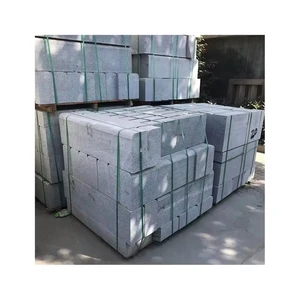 Dark Grey Granite Flamed Kerbstone Curbstone Modern Design Outdoor Landscaping Stone