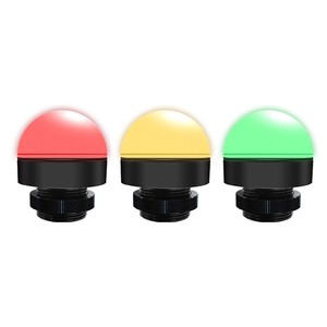 ONN M4B Tri-Color RYG LED Warning Tower Light DC12/24V IP65 Beacon Tower Light With DC Power Supply
