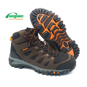 AEGISEC Safety Work Shoes Steel Toe Rubber Sole Safety Boots Labor protection Calzado De Seguridad