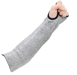 Factory Direct Customizable Level 5 Protective Safety Gloves Thumb Slot Arm Sleeves for Kitchen Outdoor Construction Work
