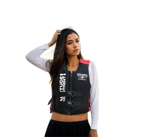 Neoprene Life Vest Jacket Professional Life-saving Vest/Jacket EPE Foam Adult Swimming Life Jacket