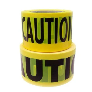 High Strength Without Glue Non-Adhesive Caution Danger Caution Non Adhesive PE Warning Tape Production Line