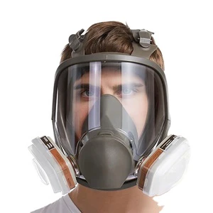 Direct Selling Dust-Anti Painting 6800 Full Face Respirators Filters Whole Set Gas Mask