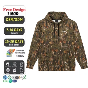 High Quality Custom Camouflage Uniform Hunting Clothing Waterproof Isolation Hunting And Fishing Jacket For Autumn And Winter