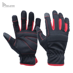 Professional Welding and Working Safety Gloves, Anti-Heat, Anti-Slip, Reinforced Double Palm, Padded Gloves,
