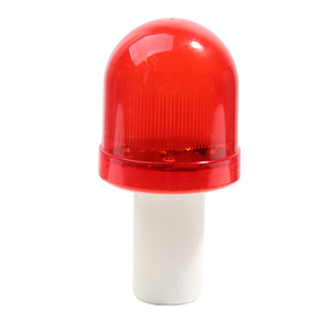 Factory Direct Sale Mini Red LED Strobe Light Traffic Warning Lamp For Safety Cones And Worksite Lighting
