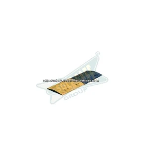 SOLE SAFE SFT-0780 Outdoor Speed Humps for Roadway Safety Durable Rubber Speed Bumps with Reflection Effect