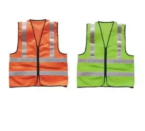 New Style Red Light Flashing Running Vest Hi Vis Led Reflective Safety Vest