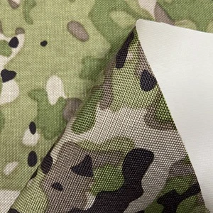 IR Infrared Reflectance Flame Retardant Coated 1000D Nylon 6.6 Cordura Printed Fabric for Tent