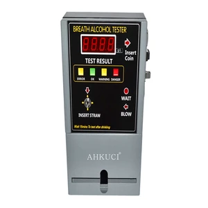 Hot Selling & Cheapest Coin Operated Alcohol Breath Tester with Fuel Sensor Strawn AT-819