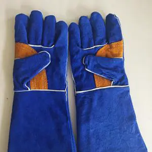 Multi-Layer ANSI CE EN388 Cowhide Leather Welding Gloves High Temperature Welding Gloves