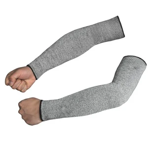 Glass Woodening Worker Anticut HPPE Proof Level 5 Anti Cut Resistant Arm Protection Anti-cut Sleeves Mangas Anticorte Nivel 5