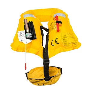 Inflatable Waist Life Jacket 150N Adult Belt Pack Inflatable Waist Life Jacket for Swimming