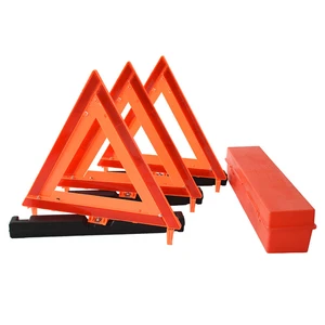 Car Safety Folding Emergency Road Warning Sign Triangle Device Price with Box