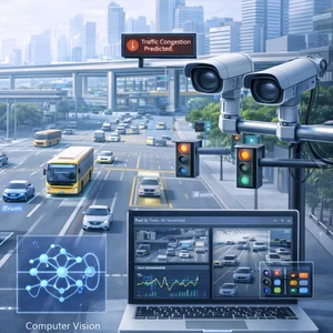 Traffic Flow Prediction & Smart Traffic Light Control