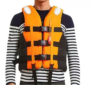 Durable EPE Foam Life Vest Oxford Fabric Inflatable Life Jacket for Children Floating Device for Life Saving