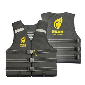 Custom Logo Leisure Life Jacket (WL-101) KC Certified Safety 40N Buoyancy Comfortable Adjustable River/Marine Use Whistle
