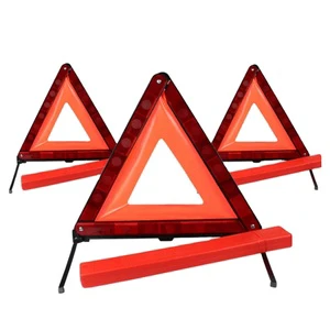 Traffic Breakdown Road Parking Tripod Hazard Warning Kit Sign Car Roadside Emergency Warning Safety Triangle Reflector