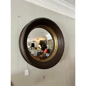 Convex Mirror Set Minimalist Decorative Glass Framed Convex Design for Indoor Use