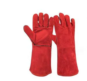 BC Garde 33cm Welding Work Customized Cowhide Split Leather Industrial Work Hand Protection