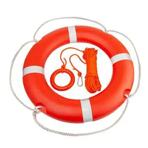 Professional 2.5kg 4.3kg Marine lifebuoy lifebuoy Swimming Flood Prevention Ships Security Safe Use CCS Life Buoys