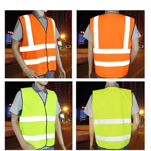 PA0812 Safety Clothing Hi Vis Warning Vest Safety Waistcoat Reflective High Visibility Vest CE EN20471 Class 2