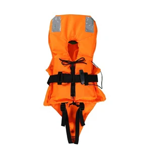ISO 100N Infant Life Jacket Professional Marine Toddlers Type II Swim Vest Life Vest with Support Collar for Offshore Rescue