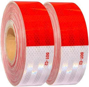 Reflective Warning Tape Night Safety Sticker Tape for Trucks