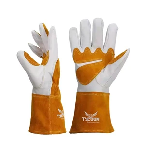 Fire Retardant, Heat Resistant Welding Gloves for Animal Handling and Welding Safety