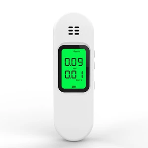 Hot Selling Handheld Portable Breath Alcohol Tester with High Accuracy Back Light and Battery Powered ABS