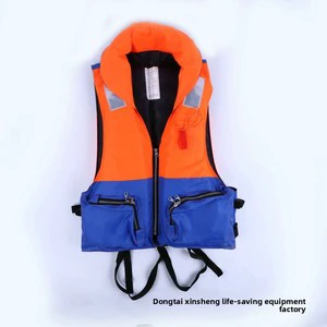 SAISUB XINS Marine Life Jacket High Buoyancy Large Pocket Professional Women's Work Vest Maritime Emergency Rescue Water-Skiing