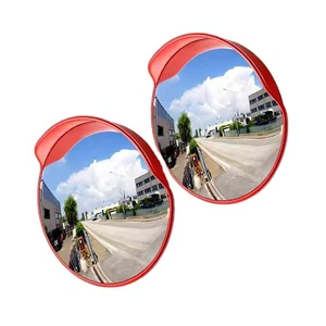 Road Safety Warning Mirror Stainless Steel Traffic Convex Mirror
