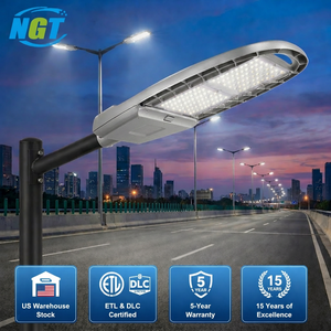Public Lighting Parking Area LED Street Light AC Powered up to 63000LM 3CCT Tunable IP65 Outdoor with 5-Year Warranty