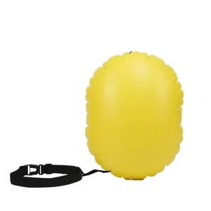 Pro 500D PVC Adjustable Towing Safety Buoy Portable Float For Open Water Swim Triathlon