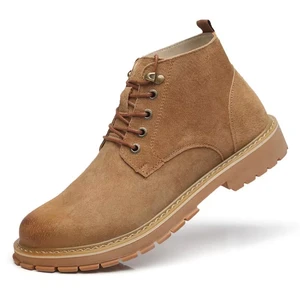 2025 New Cross-border Labor protection Shoes for Men Anti Smashing and Anti Piercing Steel Toe Safety Shoes