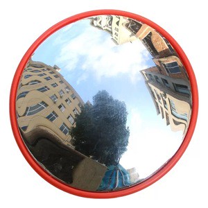 Indoor/outdoor Safety Concave Reflect Convex Mirror 60cm PC Security Mirror