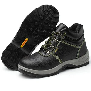 Safety Shoes Work Boots Steel Toe Industrial Protective Labor Footwear Non Slip Waterproof Leather