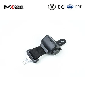 Universal Retractable 2 Point Automatic Seat Safety Belt Kit with Polyester Material for Bus Car Coach Truck