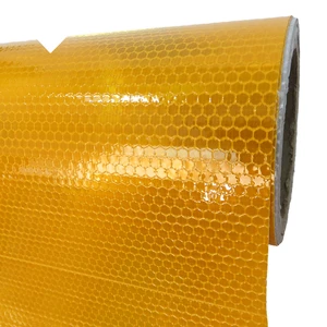 Honeycomb PVC Reflective Sheet Eco-Solvent Printable Waterproof Vinyl Seamless Adhesive For Glass Material For Advertisements