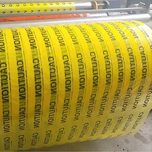Eonbon Customized Premium Yellow Caution Tape 3 Inch X 1000 Feet Electrical Warning Yellow Caution PE Warning Tape