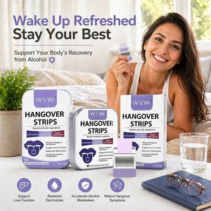 Best Selling Hangover Relief Oral Films Fast Dissolve Alcohol Detox Milk Thistle Oral Strips