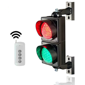 GUANGAN 100mm-3 3-Way LED Traffic Signal Light | Access Control & Road Safety Light for Education Facilities