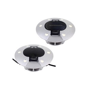 Wired Powered Aluminum Buried Road Stud Light IP68 Protection Wireless Synchronous Control Active Night Illumination For Traffic