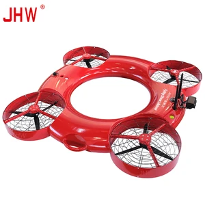 Wholesale IP68 Carbon Smart Electric Remote Control Flying Water Recue Lifebuoy 30kg Buoyancy 1000m RC Range Coastal Aqua Event