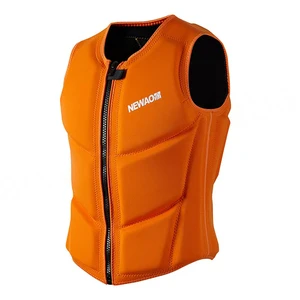 Best Selling Custom Logo Imported Buoyant Cotton Filled Lightweight Safe Comfortable Neoprene Adult Life Jacket for Water Sports