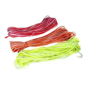 High Visibility Polyester Reflective Piping Fabric Trim Clothing Kairen RF-0001 50m/100m Length Colorful Custom Colors